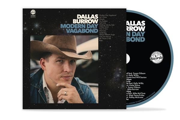 Dallas Burrow - Modern Day Vagabond in the group CD / Upcoming releases / Country at Bengans Skivbutik AB (5676895)