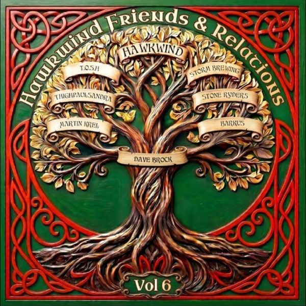 Hawkwind - Friends & Relations in the group VINYL / Upcoming releases / Pop-Rock at Bengans Skivbutik AB (5677082)
