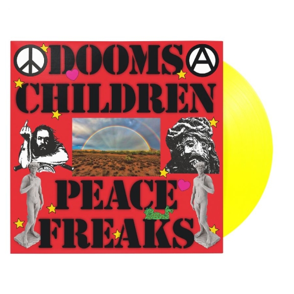 Dooms Children - Peace Freaks (Neon Yellow Lp) in the group VINYL / Upcoming releases / Pop-Rock at Bengans Skivbutik AB (5677138)