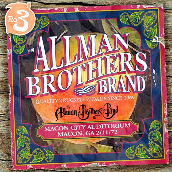 Allman Brothers Band The - Macon City Auditorium 2-11-72 in the group CD / Upcoming releases / Pop-Rock at Bengans Skivbutik AB (5677160)