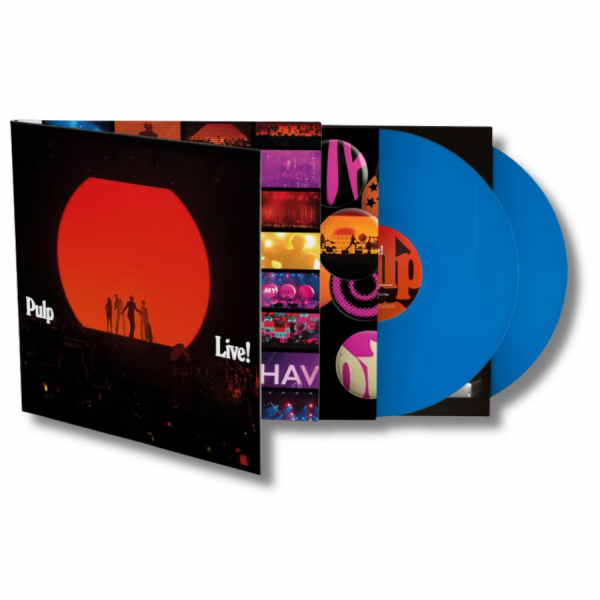 Pulp - Live! (2LP - Blue Vinyl) in the group OUR PICKS / Bengans Staff Picks / Morgan recommends at Bengans Skivbutik AB (5677179)