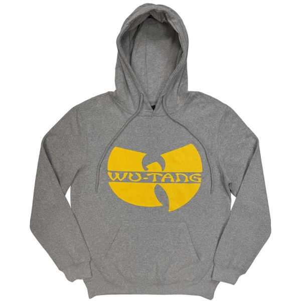 Wu-Tang Clan - Logo (Grey) Unisex Pullover Hoodie in the group MERCHANDISE / Hoodies / Nyheter / Hip Hop-Rap at Bengans Skivbutik AB (5677242r)