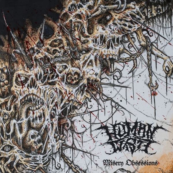 Human Waste - Misery Obsession (White Vinyl LP) in the group VINYL / New releases / Hårdrock at Bengans Skivbutik AB (5677426)