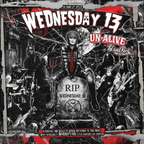 Wednesday 13 - Un-Alive From Pol'and'rock 2025 in the group VINYL / Upcoming releases / Hårdrock at Bengans Skivbutik AB (5677534)