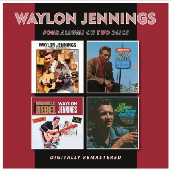 Waylon Jennings - Four Albums in the group CD / Upcoming releases / Country at Bengans Skivbutik AB (5677578)