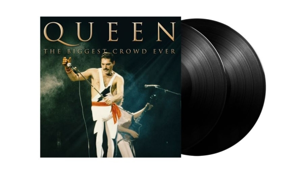 Queen - Biggest Crowd Ever The (2 Lp Black in the group VINYL / Upcoming releases / Pop-Rock at Bengans Skivbutik AB (5677647)