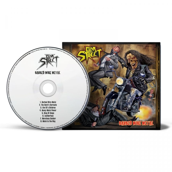 Elm Street - Barbed Wire Metal in the group CD / Upcoming releases / Hårdrock at Bengans Skivbutik AB (5677679)