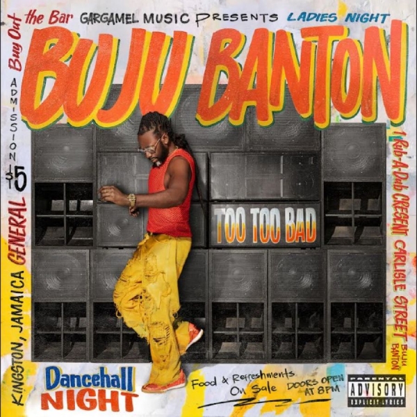 Buju Banton - Too Too Bad in the group CD / Upcoming releases / Reggae at Bengans Skivbutik AB (5677714)