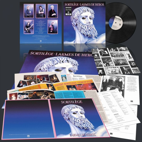 Sortilège - Larmes De Héros (Black Vinyl Lp) in the group VINYL / Upcoming releases / Hårdrock at Bengans Skivbutik AB (5677797)