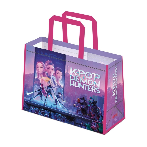 K-Pop Demon Hunters - Reusable Tote Bag in the group MERCHANDISE / Bag /  /  at Bengans Skivbutik AB (5677810)