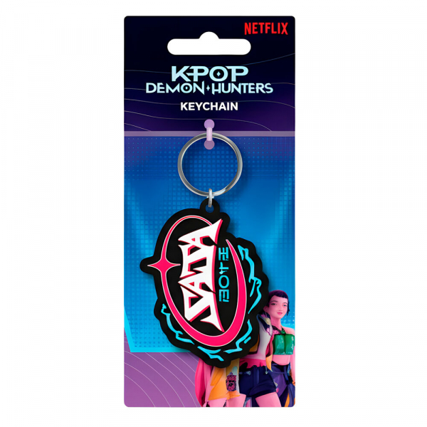 K-Pop Demon Hunters - (Saja Boys) Pvc Keychain in the group MERCHANDISE / Keyring / / at Bengans Skivbutik AB (5677814)