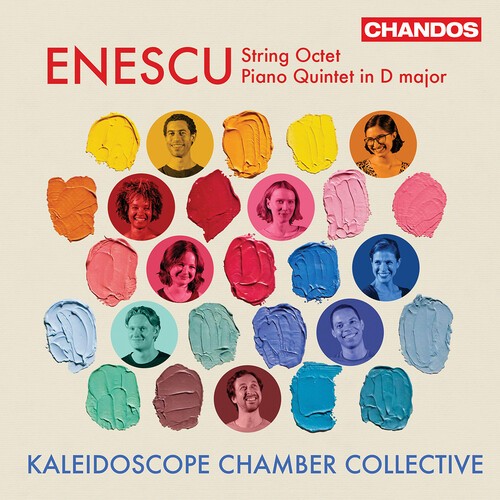 George Enescu - String Octet, Piano Quintet in the group OUR PICKS / Friday Releases / 2026-09-11 at Bengans Skivbutik AB (5677890)