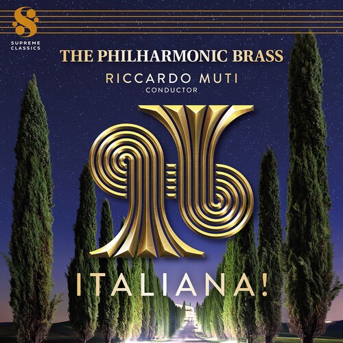 The Philharmonic Brass Riccardo Mu - Italiana! in the group VINYL / Klassiskt at Bengans Skivbutik AB (5677922)