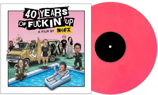 Nofx - 40 Years Of Fuckin' Up Soundtrack ( in the group VINYL / Upcoming releases / Pop-Rock at Bengans Skivbutik AB (5677985)