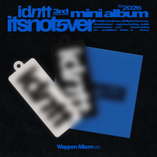idntt - itsnotover (Wappen Album) in the group MERCHANDISE / Merch+Code / Kommande / K-Pop at Bengans Skivbutik AB (5677994)
