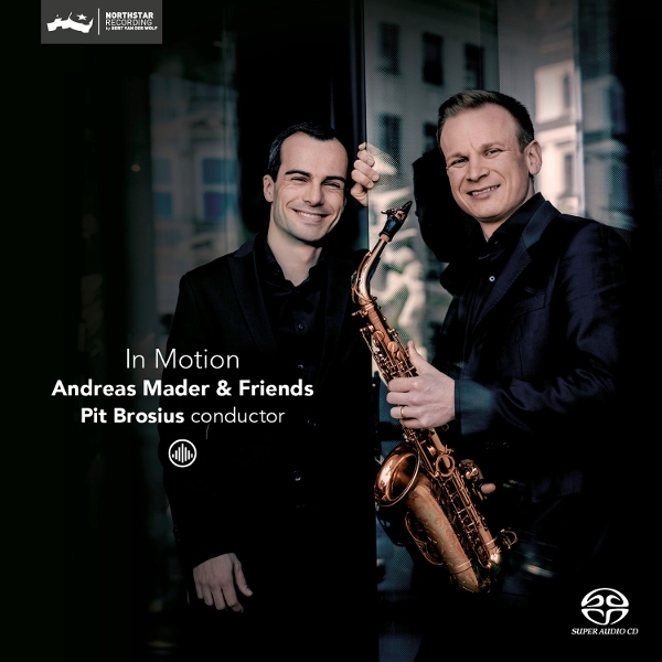 Andreas Mader & Friends & Pit Brosius - In Motion in the group CD / Upcoming releases / Classical at Bengans Skivbutik AB (5678007)