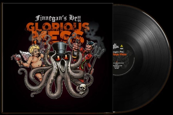 Finnegans Hell - Glorious Mess (Black Vinyl) in the group VINYL / Upcoming releases / Pop-Rock at Bengans Skivbutik AB (5678292)