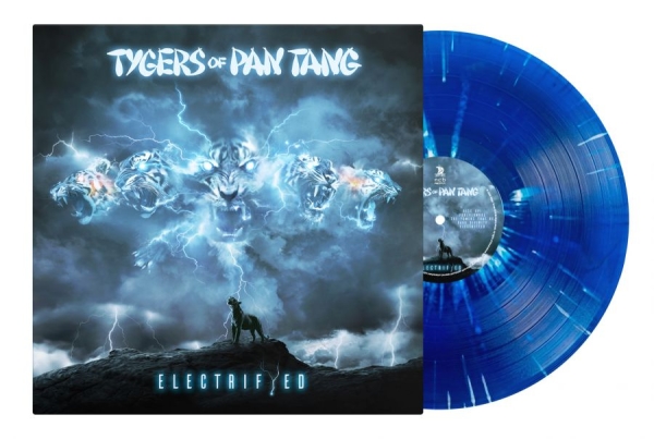 Tygers Of Pan Tang - Electrifyed (Blue With Splatter Vin in the group VINYL / Upcoming releases / Hårdrock at Bengans Skivbutik AB (5678295)