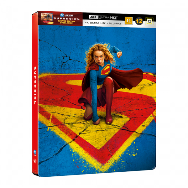 Movie - Supergirl (Steelbook 2-Disc / 4K UHD + Blu-ray) in the group Movies / Film UHD-4K /  /  at Bengans Skivbutik AB (5678314)