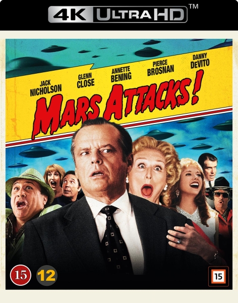 Movie - Mars Attacks! (4K UHD) in the group Movies / Film UHD-4K /  /  at Bengans Skivbutik AB (5678317)