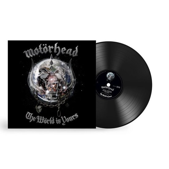 Motörhead - The Wörld Is Yours (Black Vinyl LP) in the group OUR PICKS / Friday Releases / 2026-08-14 at Bengans Skivbutik AB (5678402)