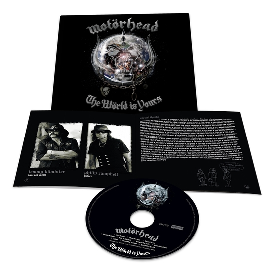 Motörhead - The Wörld Is Yours (CD) in the group OUR PICKS / Friday Releases / 2026-08-14 at Bengans Skivbutik AB (5678403)