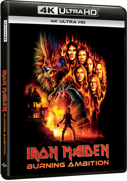 Movie - Iron Maiden: Burning Ambition (4K UHD) in the group Movies / Film UHD-4K / / at Bengans Skivbutik AB (5678445)