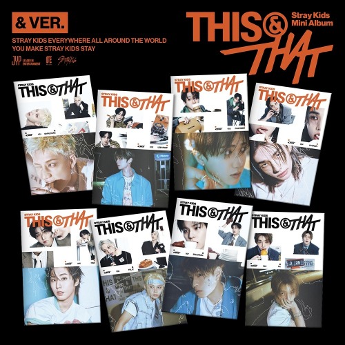 Stray Kids - This & That (& Ver.) (Random Ver.) in the group OUR PICKS / Friday Releases / 2026-08-14 at Bengans Skivbutik AB (5678533)