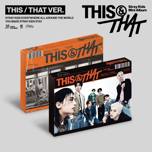 Stray Kids - This & That (Random Ver.) + BDM in the group CD / Upcoming releases / K-Pop at Bengans Skivbutik AB (5678548)