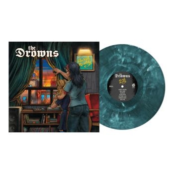 Drowns The - Harsh Reality (Marbled Vinyl Lp) in the group VINYL / Upcoming releases / Pop-Rock at Bengans Skivbutik AB (5678612)