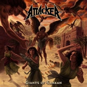 Attacker - Giants Of Canaan in the group CD / Hårdrock/ Heavy metal at Bengans Skivbutik AB (567865)