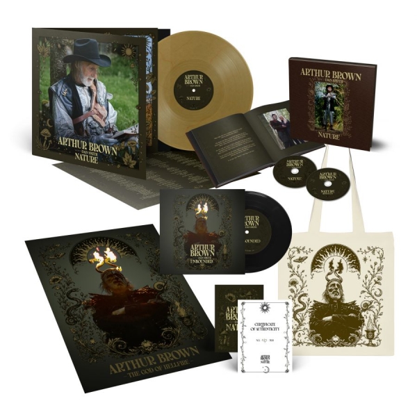 Arthur Brown - Nature (Vinyl, Cd & Merch Bundle) in the group VINYL / Upcoming releases / Pop-Rock at Bengans Skivbutik AB (5678708)
