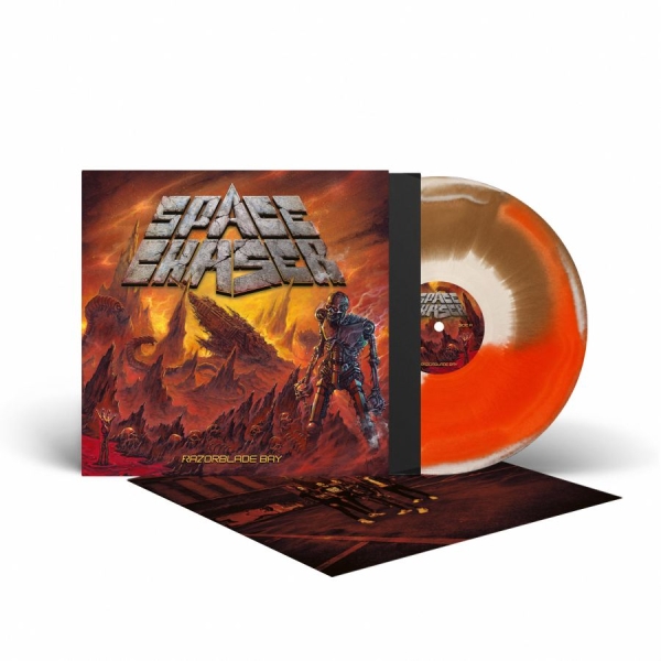 Space Chaser - Razorblade Bay (Tri-Colored Vinyl L in the group VINYL / Upcoming releases / Hårdrock at Bengans Skivbutik AB (5678718)