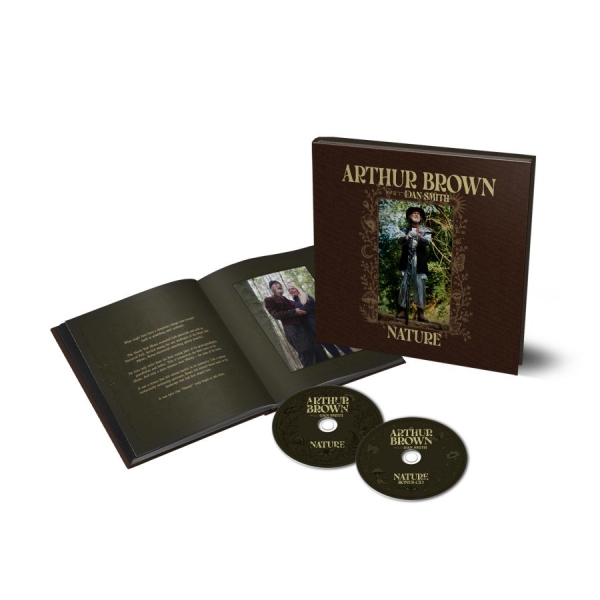 Arthur Brown - Nature (2 Cd Hardcover Book) in the group CD / Upcoming releases / Pop-Rock at Bengans Skivbutik AB (5678725)