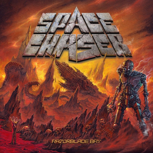 Space Chaser - Razorblade Bay in the group CD / Upcoming releases / Hårdrock at Bengans Skivbutik AB (5678728)