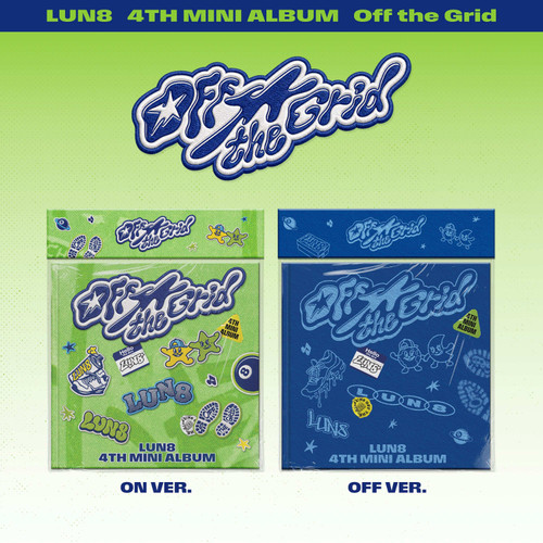 Lun8 - Off The Grid (Random Ver.) in the group CD / Upcoming releases / K-Pop at Bengans Skivbutik AB (5678737)