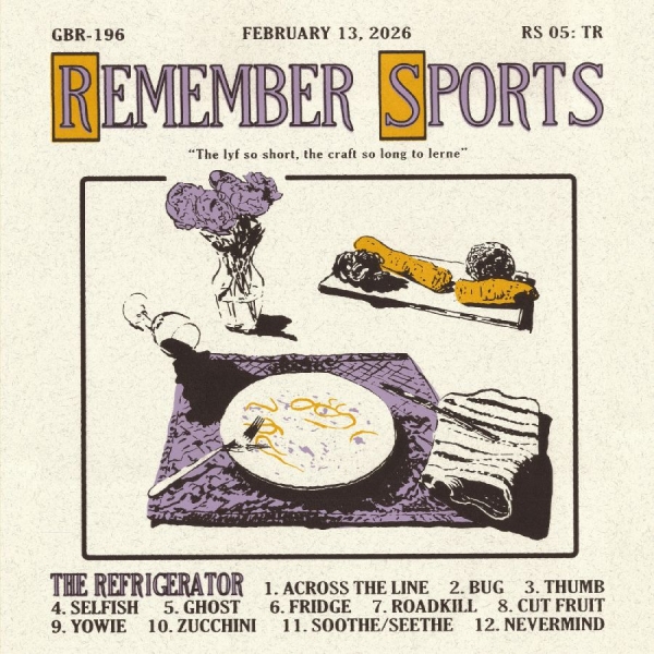 Remember Sports - The Refrigerator in the group VINYL / Upcoming releases / Pop-Rock at Bengans Skivbutik AB (5678798)