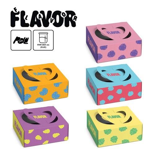 Pow - Flavor (Pow-Der Ver.) (Random Ver.) in the group MERCHANDISE / Merch+Code / Kommande / K-Pop at Bengans Skivbutik AB (5678934)