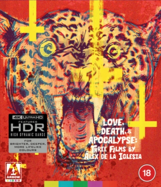 Movie - Love, Death & Apocalypse: Three Films By Alex De La Iglesia in the group Movies / Film UHD-4K / Action at Bengans Skivbutik AB (5678974)