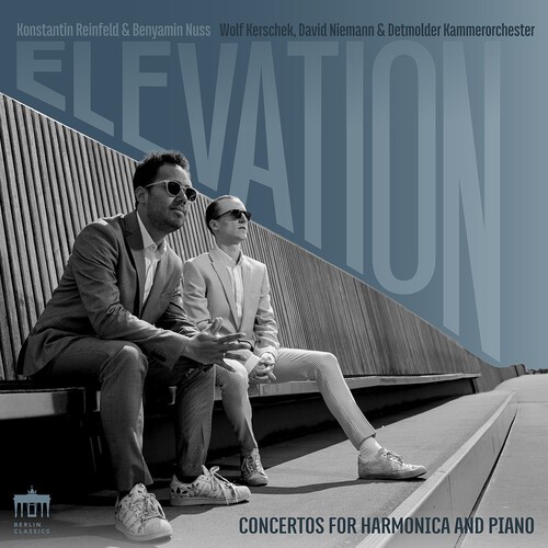 Benyamin Nuss Konstantin Reinfeld - Elevation - Concertos For Harmonica in the group CD / Klassiskt at Bengans Skivbutik AB (5679062)