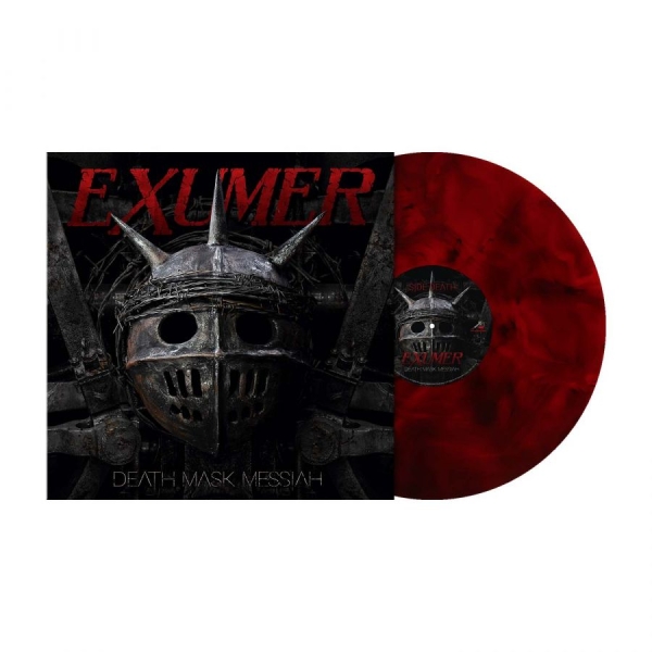 Exumer - Death Mask Messiah (Red/Black Galax in the group VINYL / Upcoming releases / Hårdrock at Bengans Skivbutik AB (5679110)
