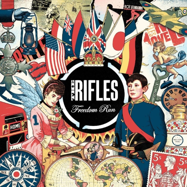 Rifles The - Freedom Run (Dusk Blue Vinyl) in the group VINYL / Pop-Rock at Bengans Skivbutik AB (5679149)