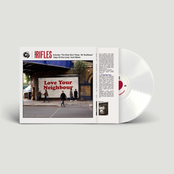 Rifles The - Love Your Neighbour (White Vinyl) in the group VINYL / Bestsellers at Bengans Skivbutik AB (5679188)