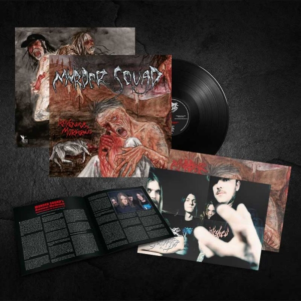 Murder Squad - Ravenous Murderous (Black Vinyl Lp) in the group VINYL / Upcoming releases / Hårdrock at Bengans Skivbutik AB (5679217)