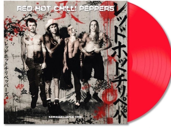 Red Hot Chilli Peppers - Live In Japan 1990 (Red Vinyl Lp) in the group VINYL / Pop-Rock at Bengans Skivbutik AB (5679244)