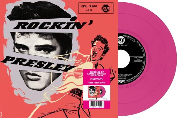 Elvis Presley - Rockin' Presley in the group VINYL / Upcoming releases / Pop-Rock at Bengans Skivbutik AB (5679339)