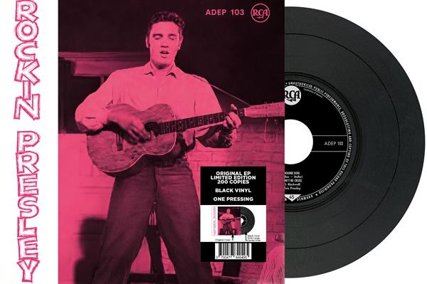 Elvis Presley - Rockin' Presley in the group VINYL / Upcoming releases / Pop-Rock at Bengans Skivbutik AB (5679346)