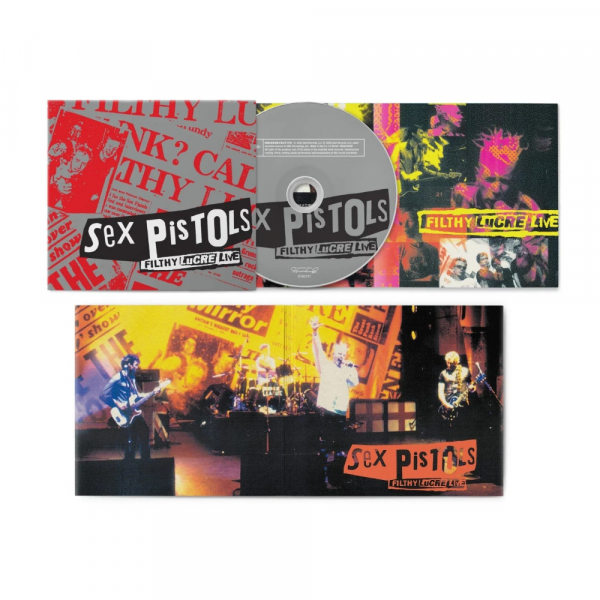 Sex Pistols - Filthy Lucre Live (30Th Anniversary CD) in the group CD / Upcoming releases / Pop-Rock,Punk at Bengans Skivbutik AB (5679579)