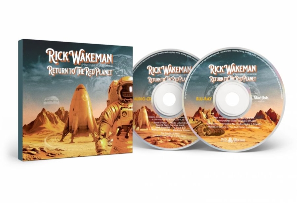 Wakeman Rick - Return To The Red Planet (Digipackc in the group MUSIK / CD+Blu-ray / Kommande / Pop-Rock at Bengans Skivbutik AB (5679610)