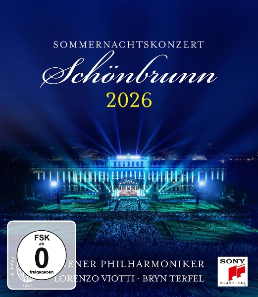 Wiener Philharmoniker & Lorenzo Viotti - Sommernachtskonzert 2026 / Summer Night Concert 2026 in the group MUSIK / Musik Blu-Ray / Importnyheter / Klassiskt at Bengans Skivbutik AB (5679810)